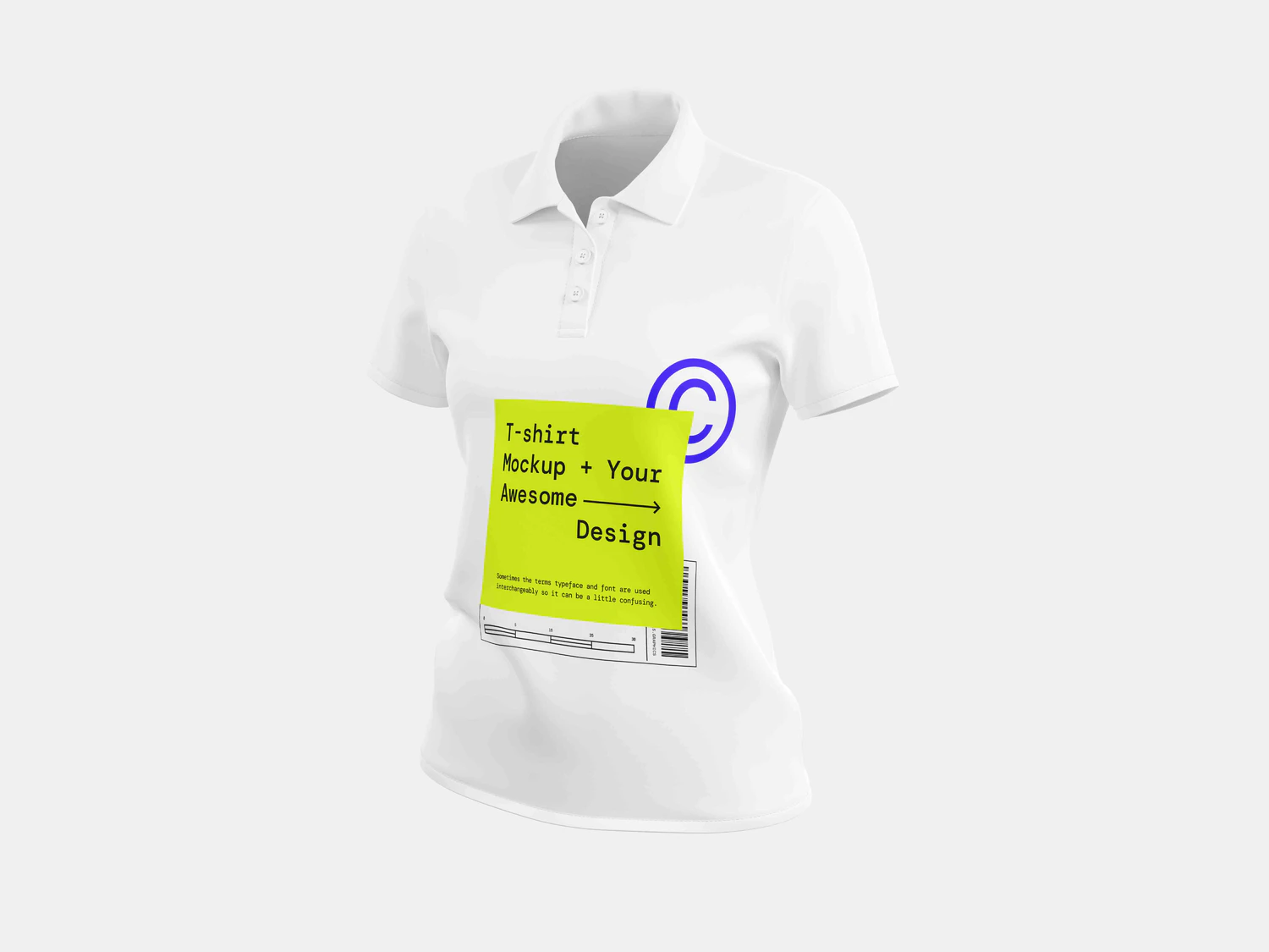 5035 32款3D立体短袖T恤polo衫背心服装设计贴图ps样机素材展示效果图 T-Shirt Mockups@GOOODME.COM