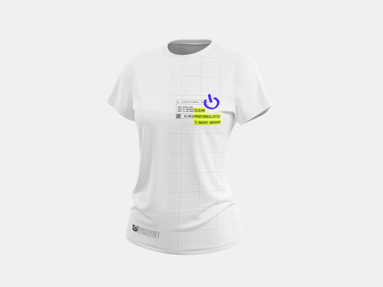 5035 32款3D立体短袖T恤polo衫背心服装设计贴图ps样机素材展示效果图 T-Shirt Mockups@GOOODME.COM