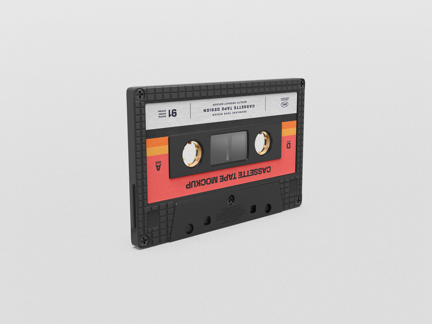 5050 7款复古磁带设计PS样机 Vintage Cassette Tape Mockups Psd@GOOODME.COM