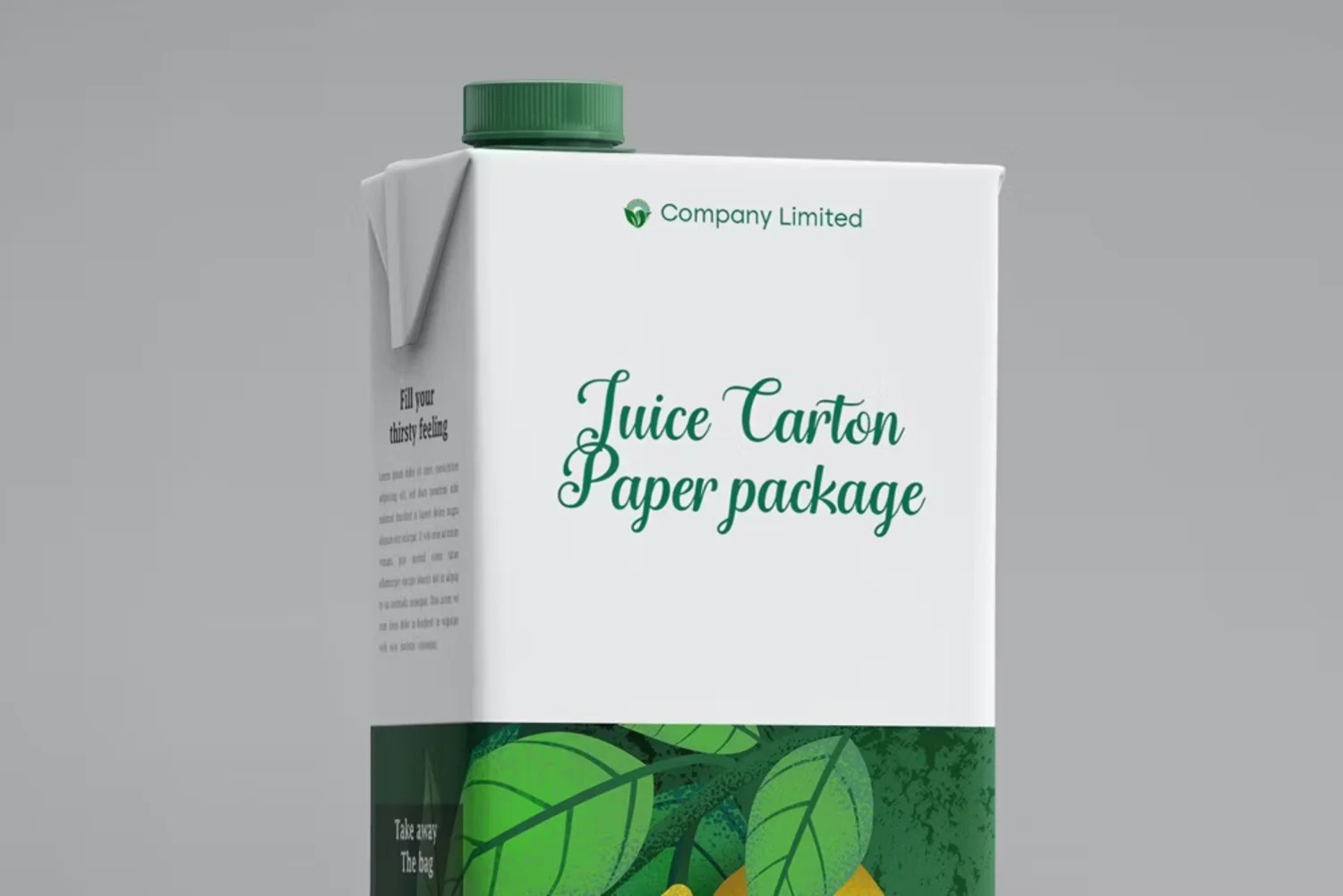 5063 10款牛奶果汁利乐包装瓶设计PS样机 Tetra Pack Fruit Juice Carton Mockup@GOOODME.COM