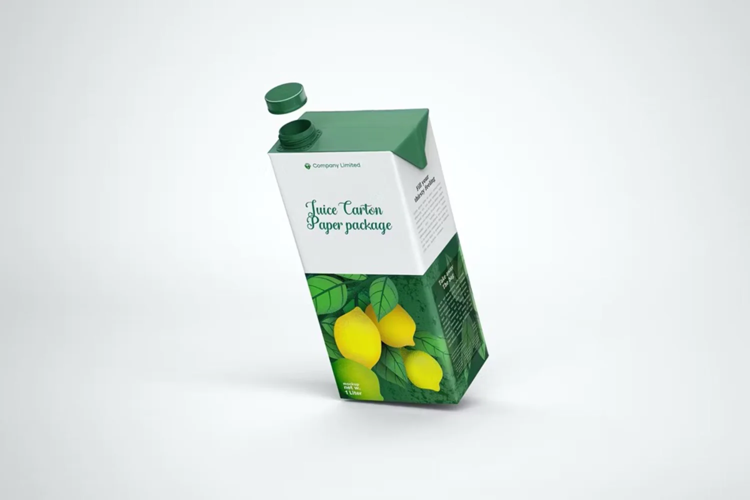 5063 10款牛奶果汁利乐包装瓶设计PS样机 Tetra Pack Fruit Juice Carton Mockup@GOOODME.COM