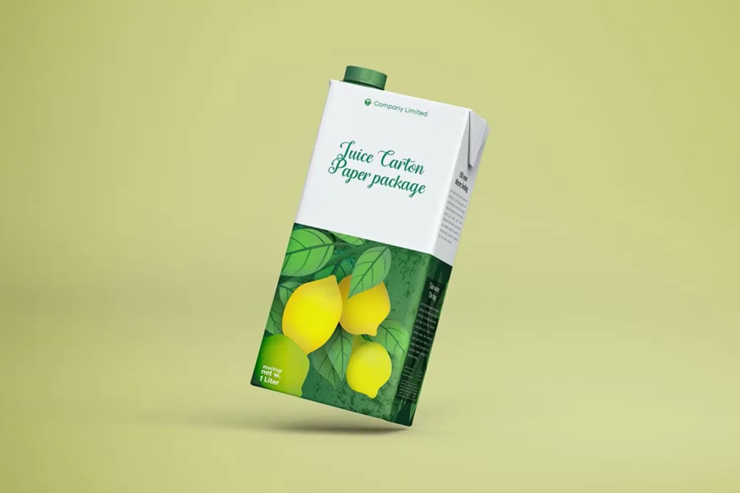 5063 10款牛奶果汁利乐包装瓶设计PS样机 Tetra Pack Fruit Juice Carton Mockup@GOOODME.COM