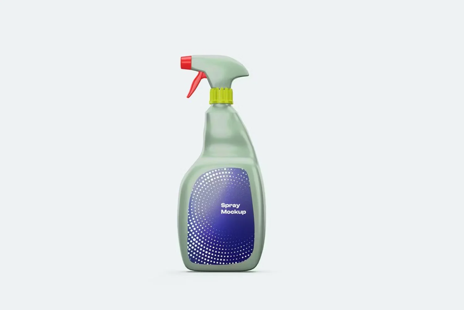 5071 5款厨房除污清洁剂包装设计PS样机 Spray Bottle Mockup@GOOODME.COM