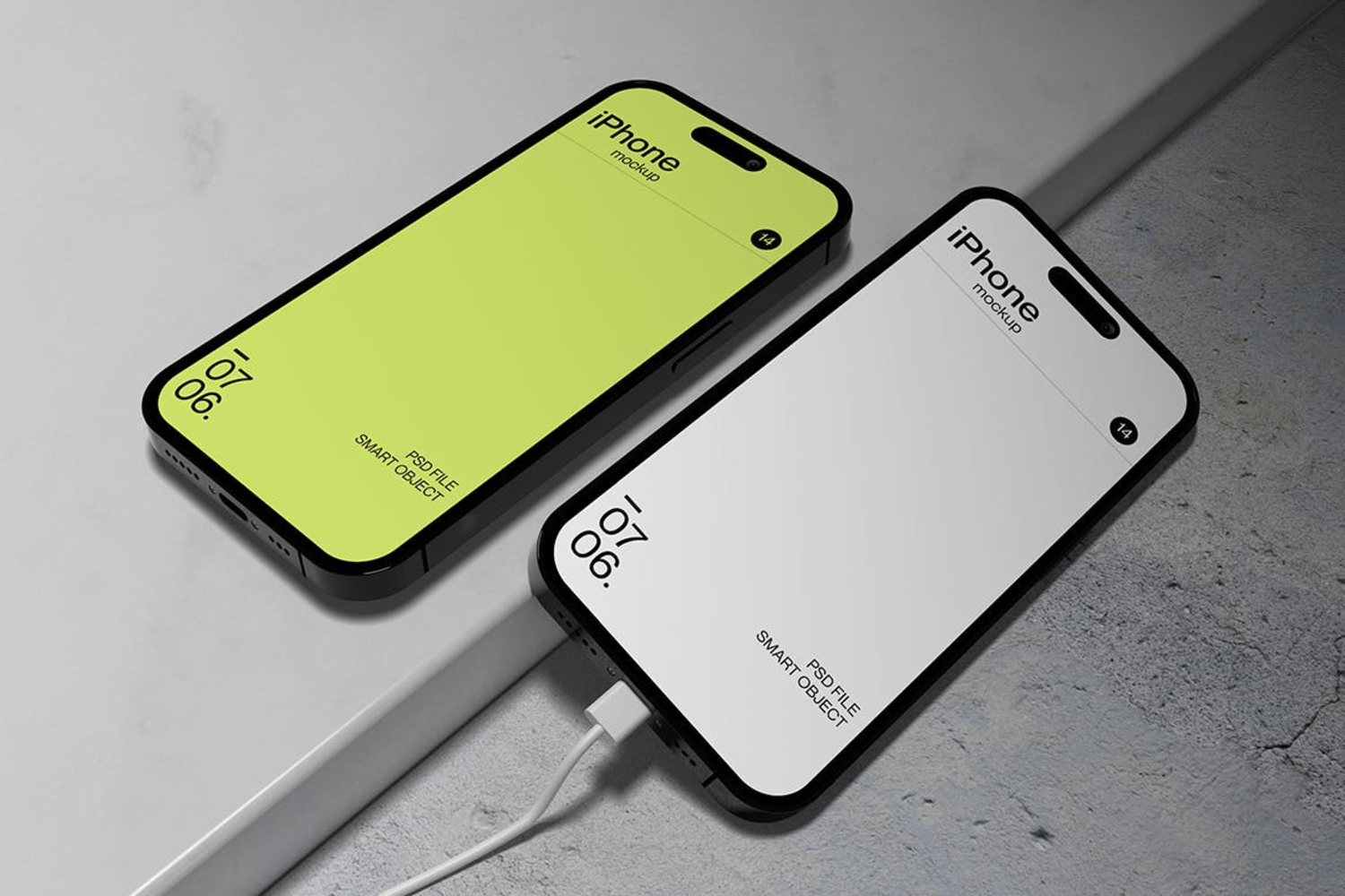 5094 iPhone 14Pro实物模型设计样机屏幕展示iphone-14-mockup@GOOODME.COM