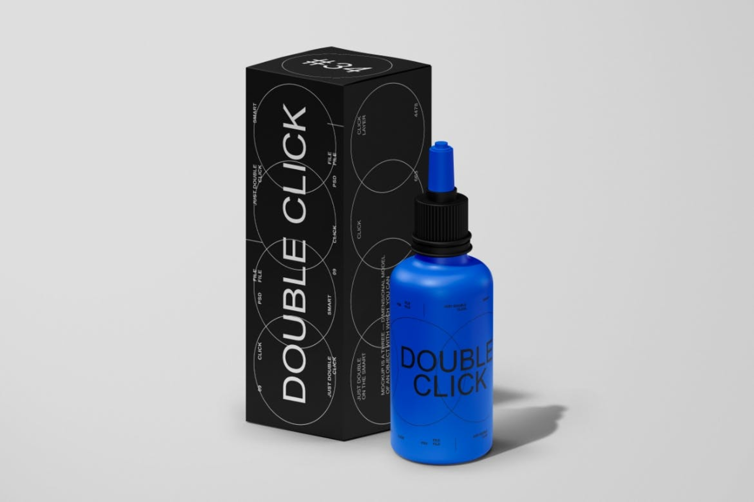 5104 效果逼真的滴管瓶包装展示PSD样机素材包@GOOODME.COM
