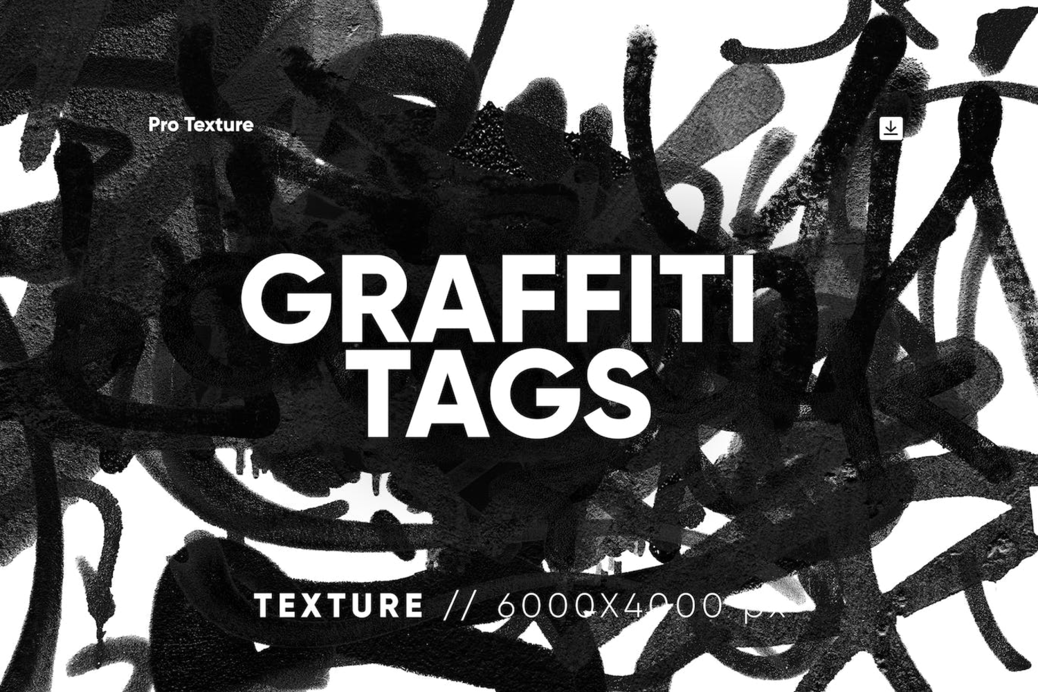 5190 25个涂鸦标签纹理素材 25 Graffiti Tag Texture@GOOODME.COM