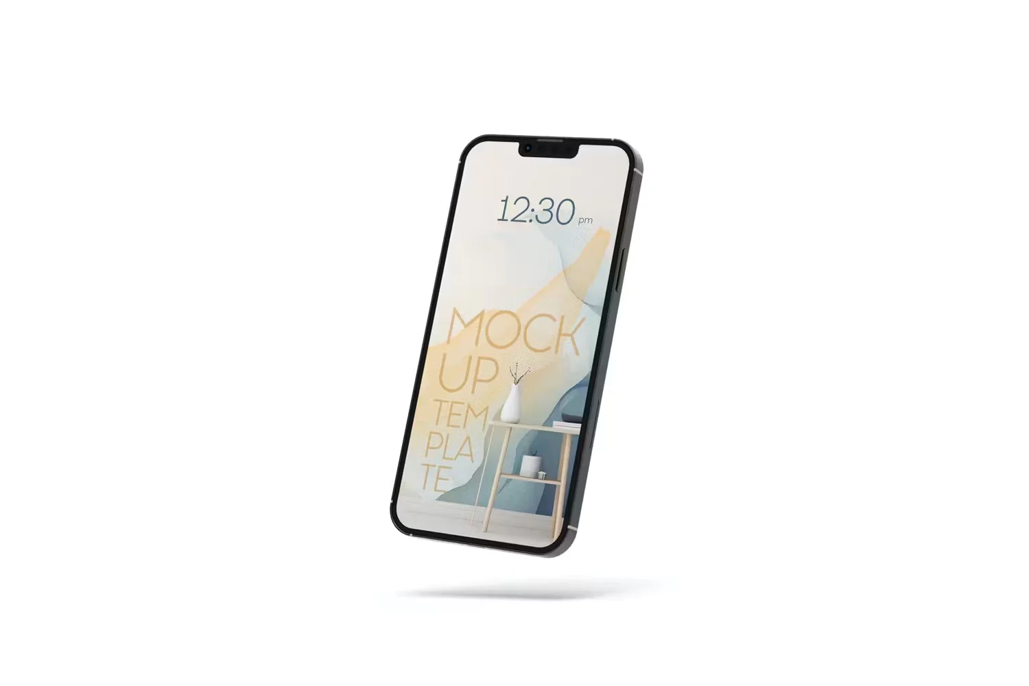 5197 高质量逼真iPhone 14 Pro Max手机模板专业级展示App界面设计 Iphone Mockup@GOOODME.COM