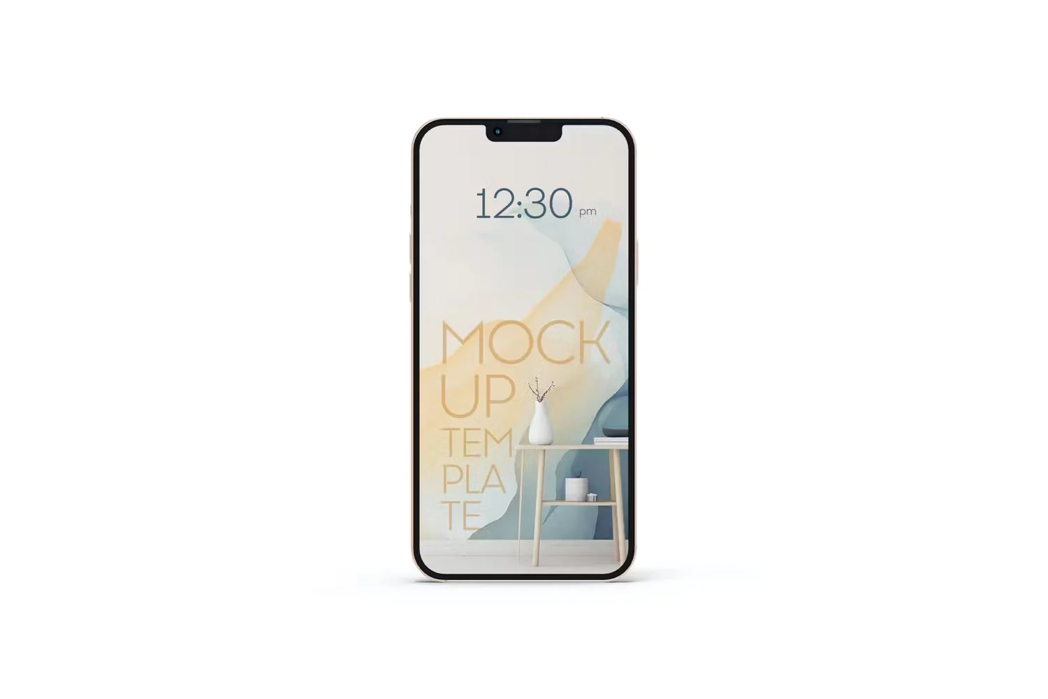 5197 高质量逼真iPhone 14 Pro Max手机模板专业级展示App界面设计 Iphone Mockup@GOOODME.COM