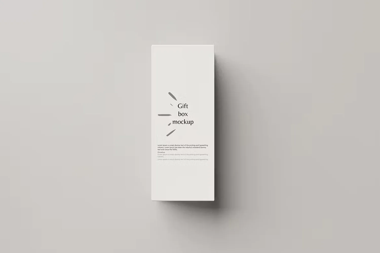 5240 长方形纸盒毛巾包装礼盒设计展示psd样机模板 Box Packaging Mockup@GOOODME.COM