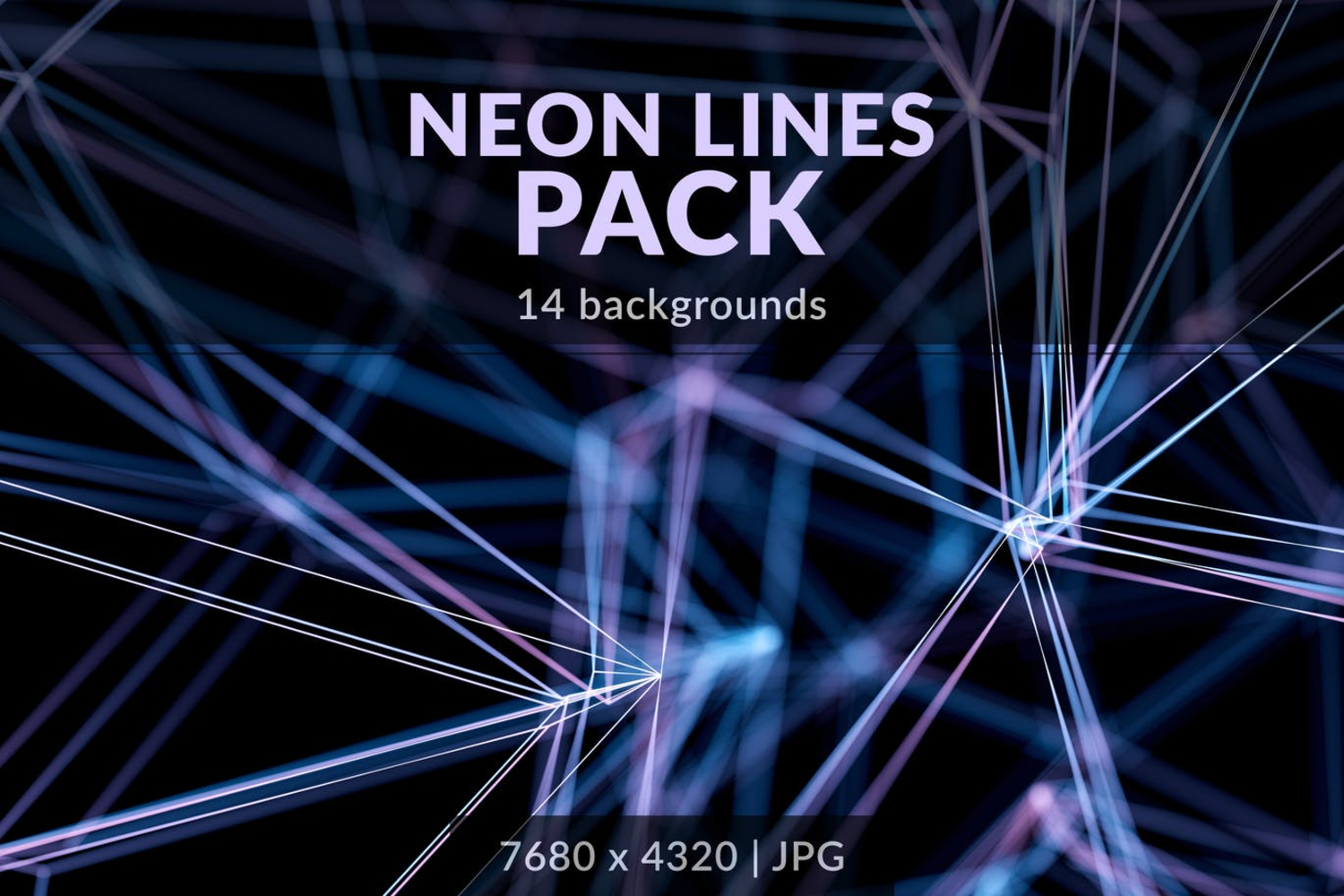 5280 14款科技霓虹灯线条背景图合集neon-lines-backgrounds-pack@GOOODME.COM