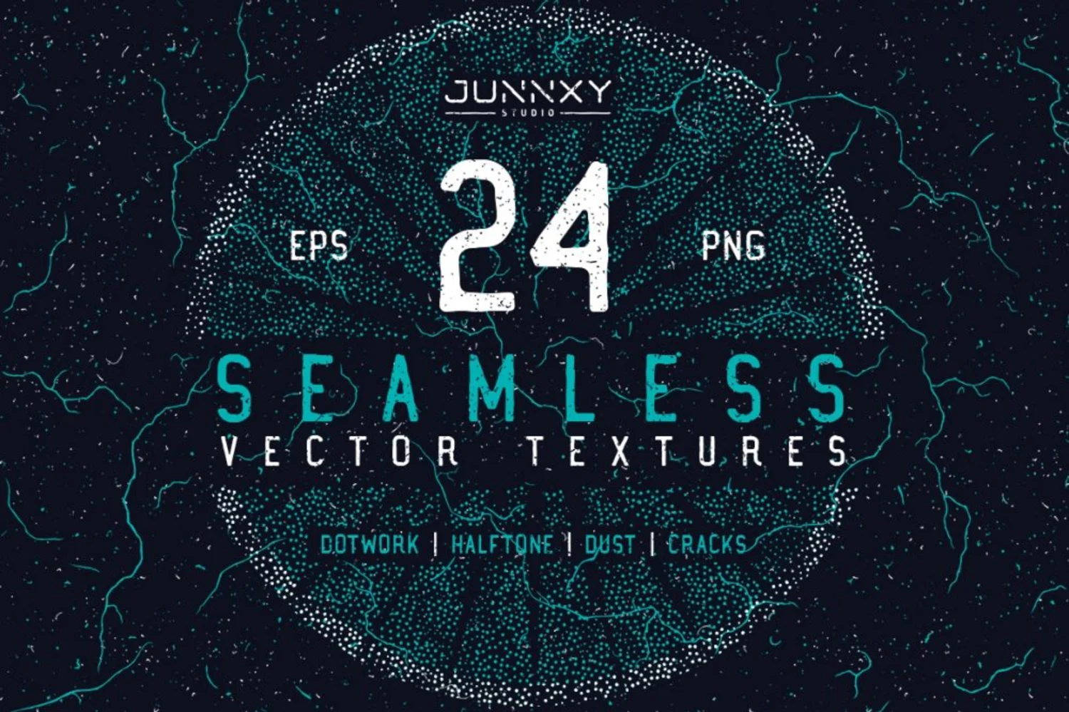 5318 无缝拼接叠加纹理矢量背景图素材 – Seamless Vector Textures-24 Seamless Vector Textures@GOOODME.COM
