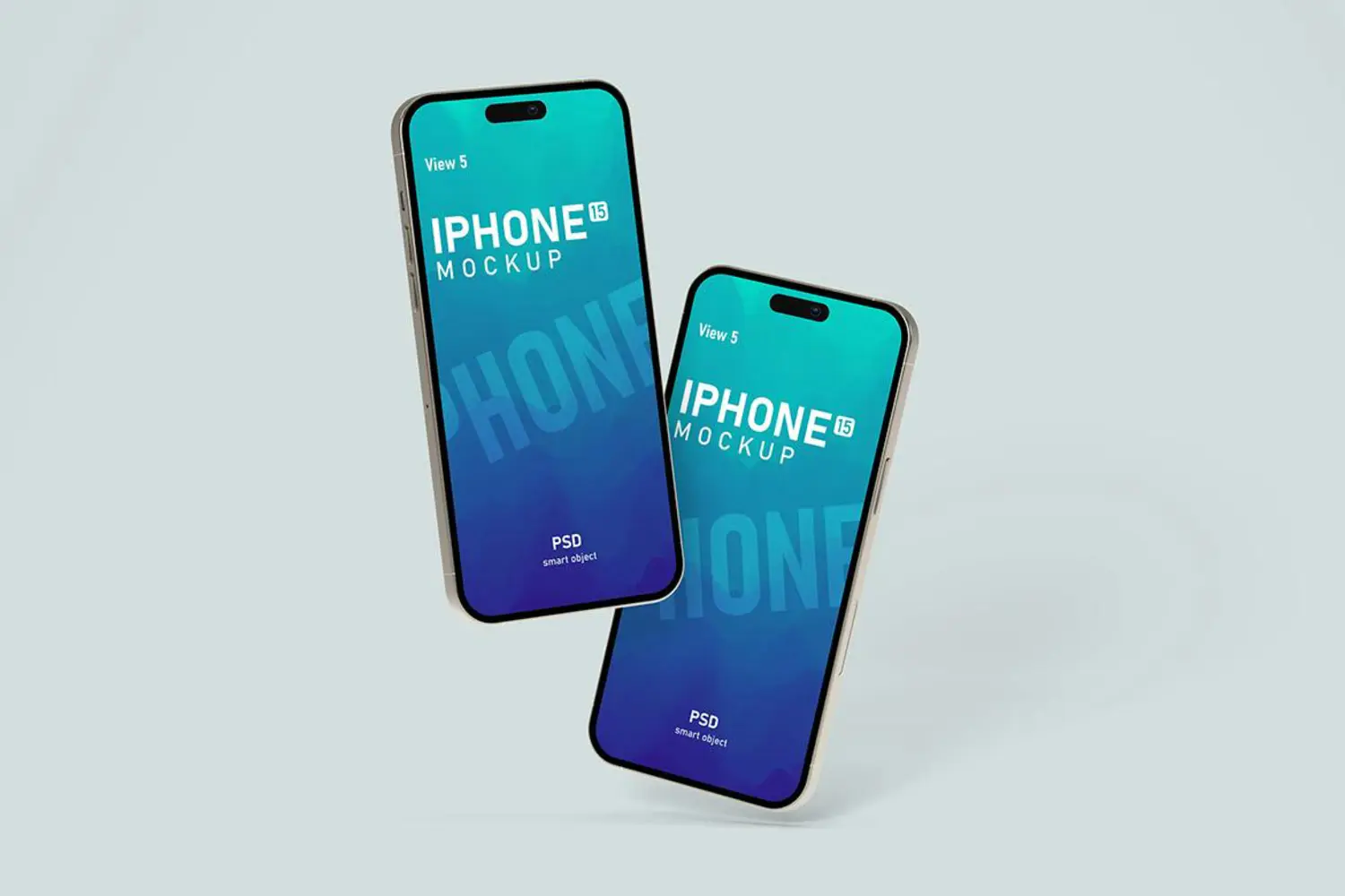 5614 Iphone 15 vol.02 – 手机样机 – Mockup