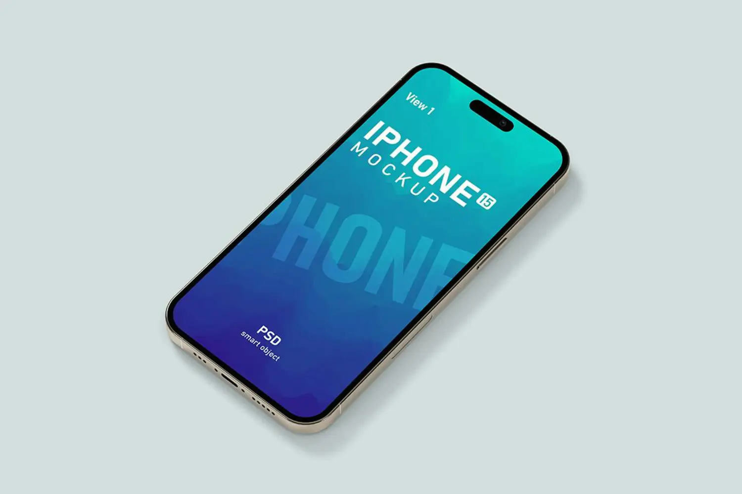 5614 Iphone 15 vol.02 – 手机样机 – Mockup