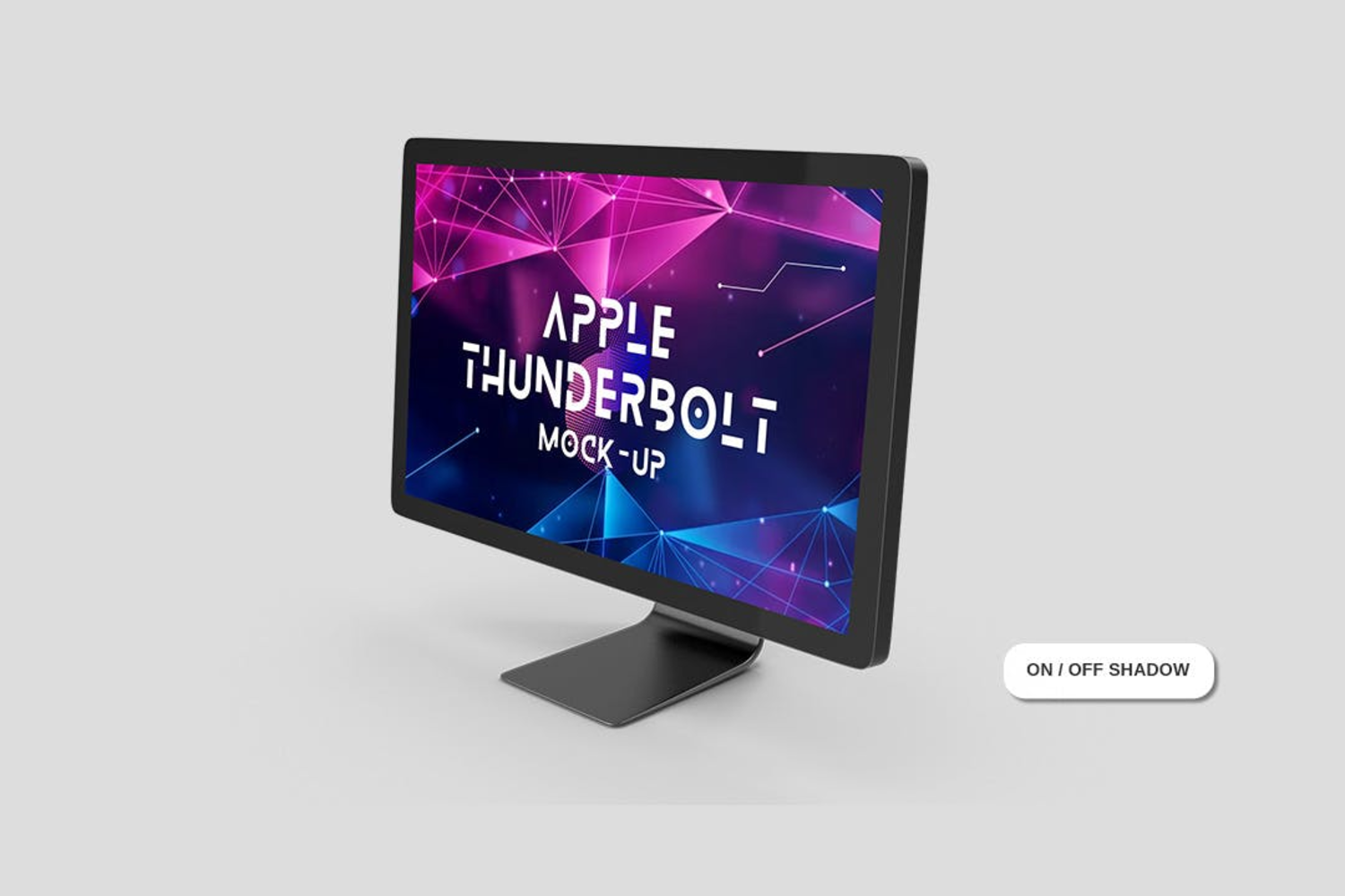5636 Apple Thunderbolt LED 电脑样机