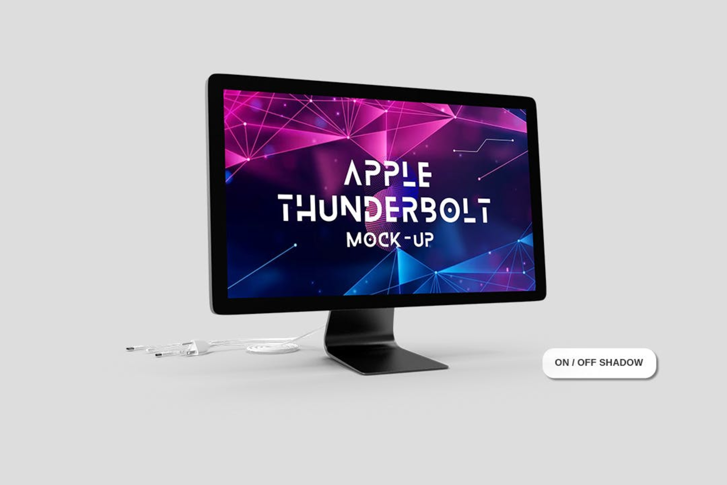 5636 Apple Thunderbolt LED 电脑样机