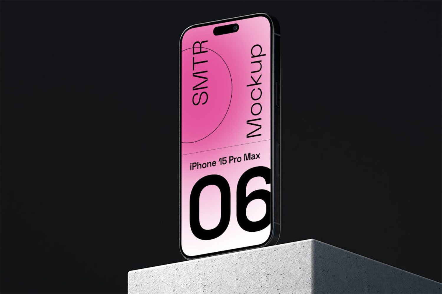 5640 iPhone 15 手机样机-iphone-15-mockup