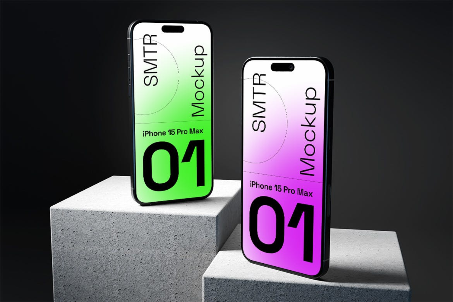 5640 iPhone 15 手机样机-iphone-15-mockup