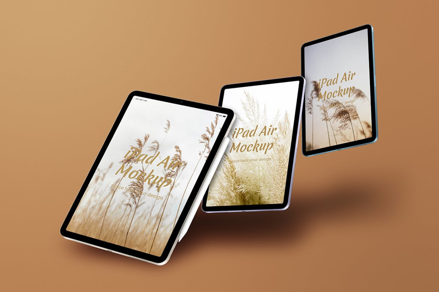 5667 iPad 平板电脑空气模型-iPad Air Mockups