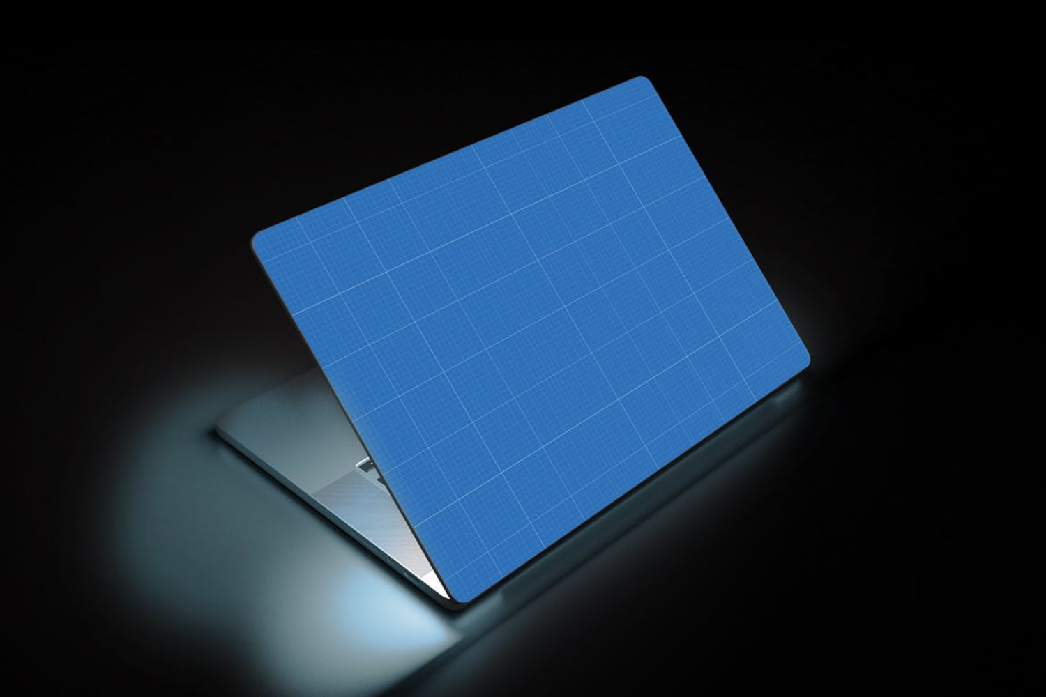 5697 暗色MacBook Pro笔记本电脑模型