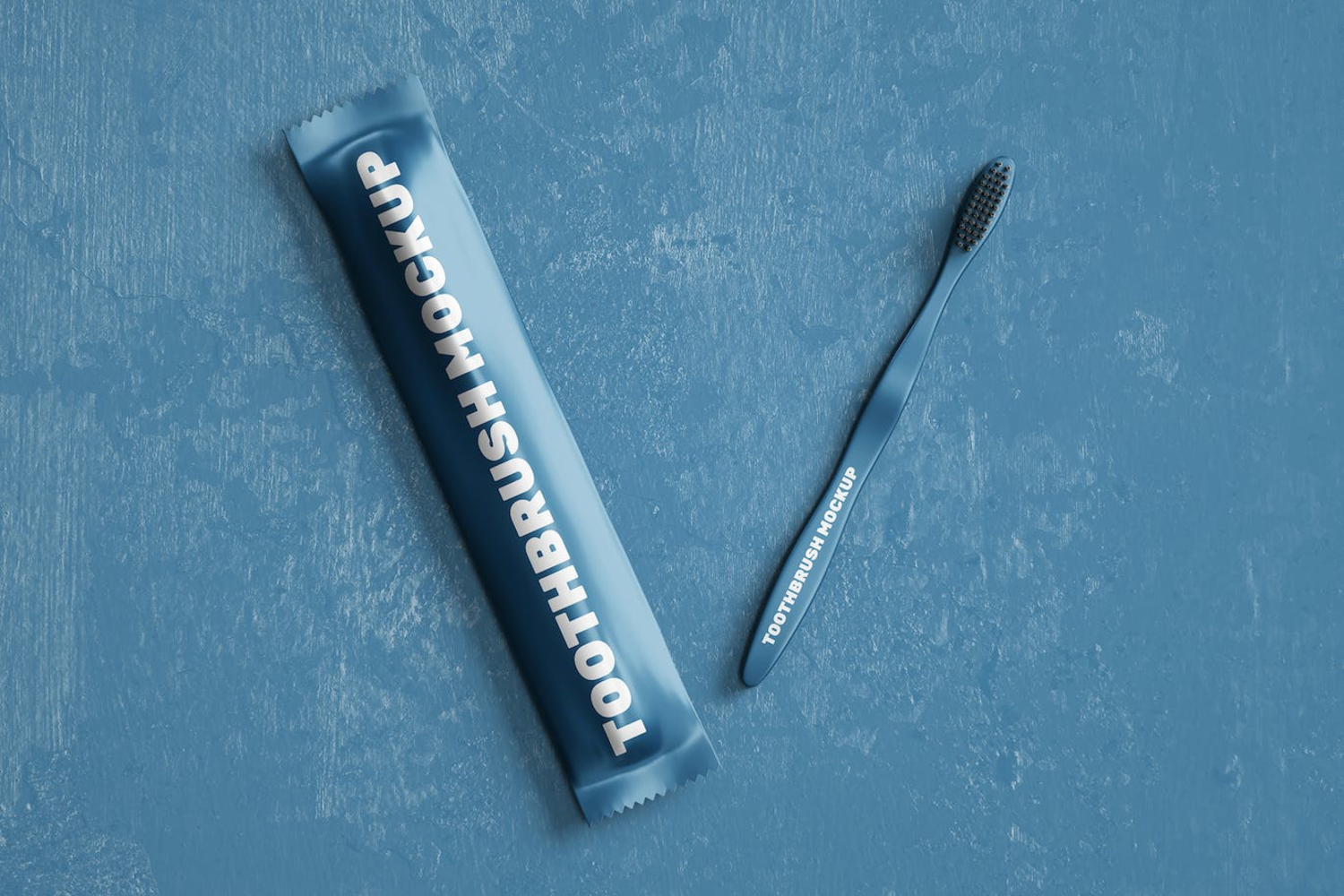 5708 精美时尚牙刷包装盒样机-toothbrush-mockup