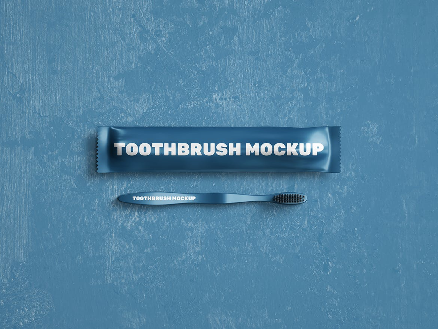 5708 精美时尚牙刷包装盒样机-toothbrush-mockup