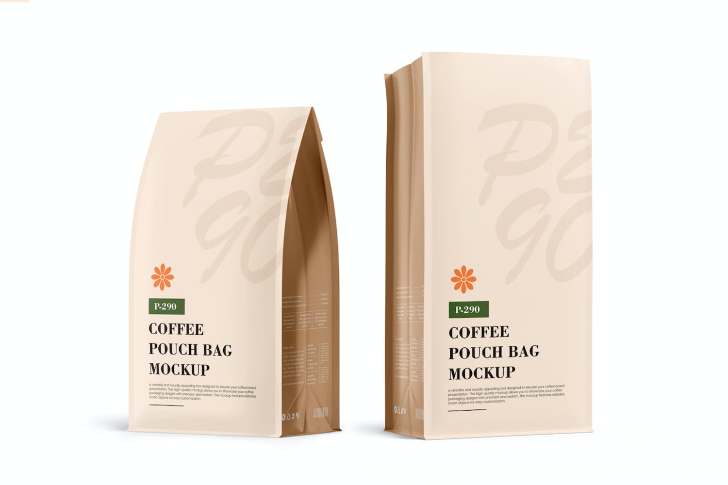 5710 时尚创意咖啡袋包装样机-coffee-pouch-packaging-mockup