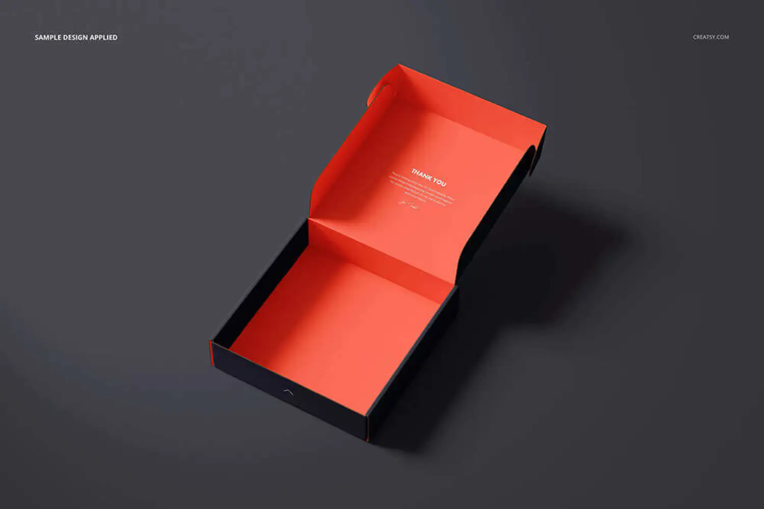 5739 一组硬纸箱礼品盒包装设计PSD样机素材