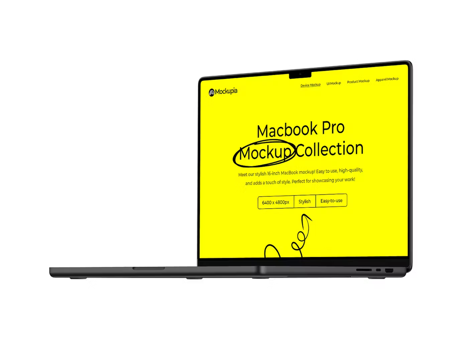 5802 MacBook Pro高质量细节设计展示电脑模拟器样机-Macbook Pro Mockup