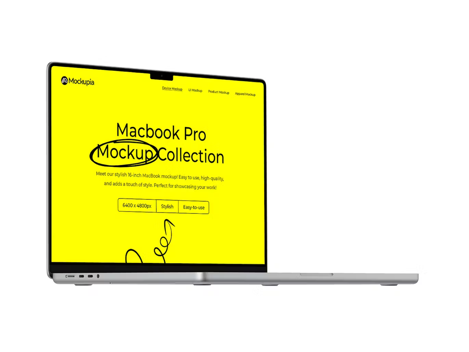 5802 MacBook Pro高质量细节设计展示电脑模拟器样机-Macbook Pro Mockup