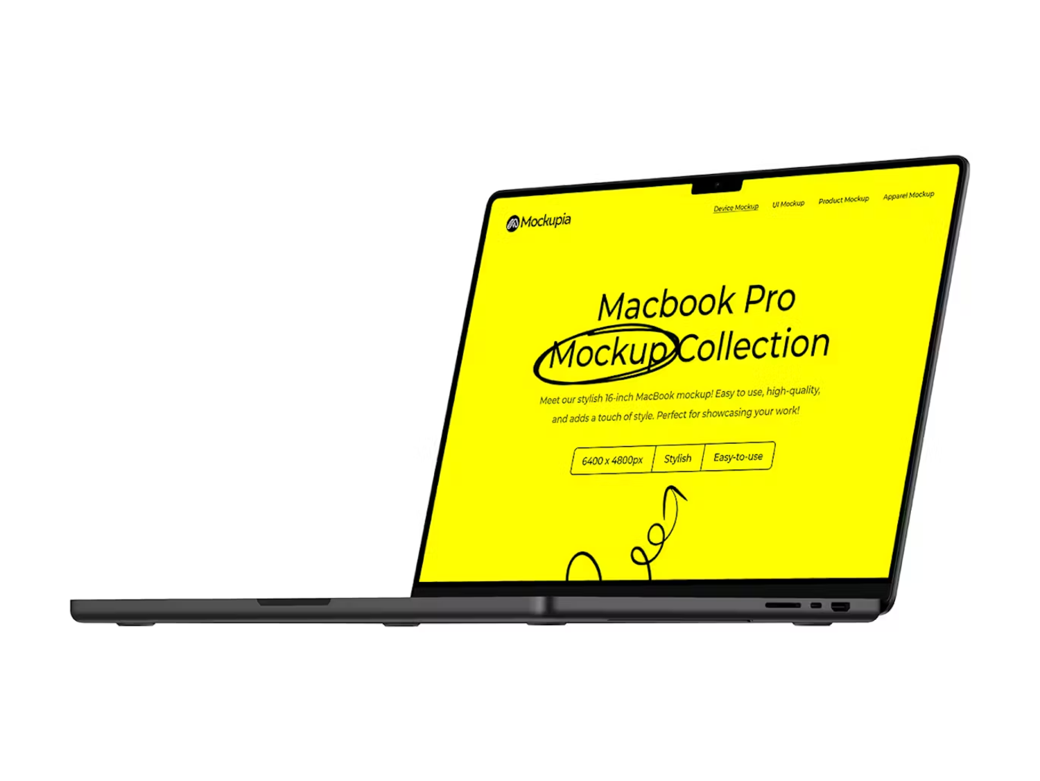 5802 MacBook Pro高质量细节设计展示电脑模拟器样机-Macbook Pro Mockup