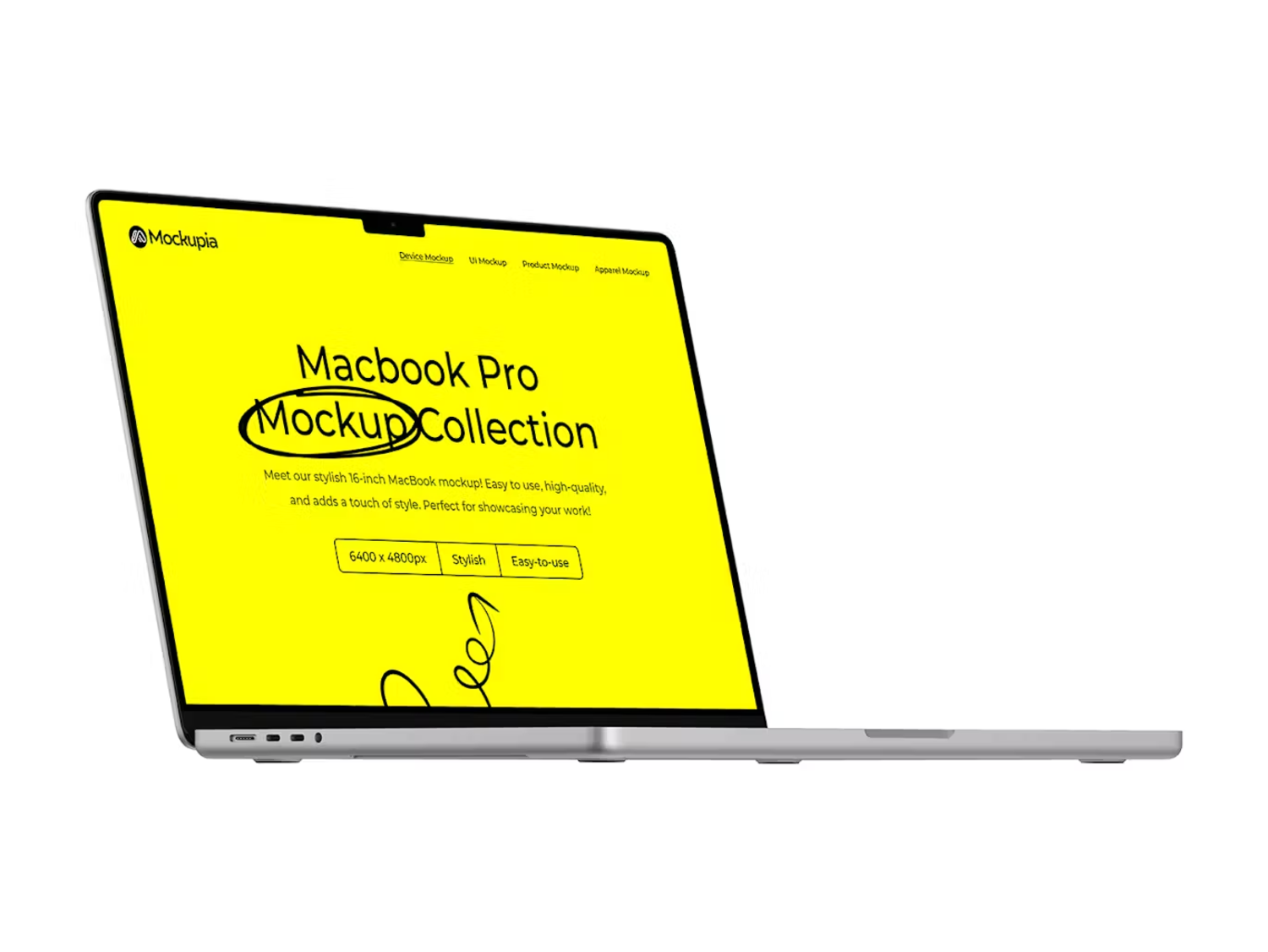5802 MacBook Pro高质量细节设计展示电脑模拟器样机-Macbook Pro Mockup