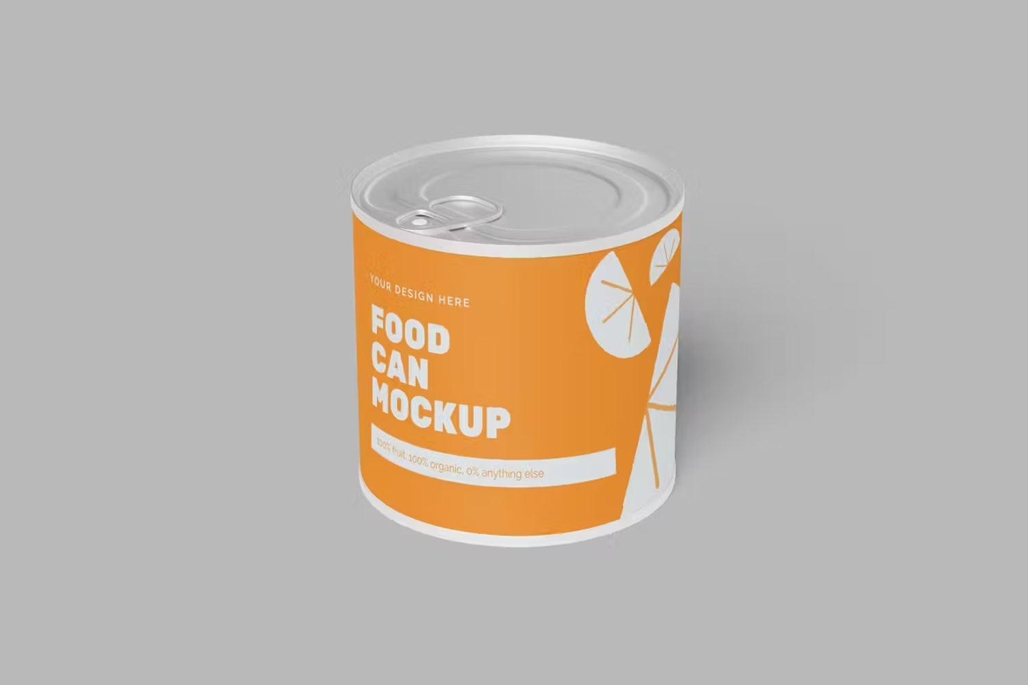 5841 高质量食品罐模型样机-Food Can Mockup