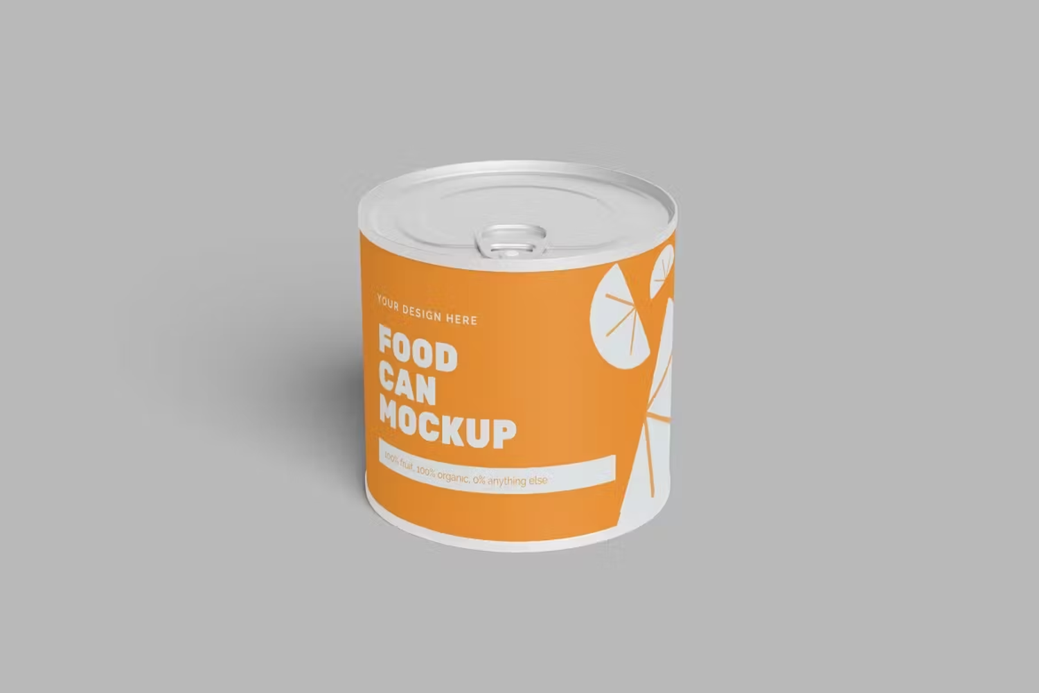 5841 高质量食品罐模型样机-Food Can Mockup