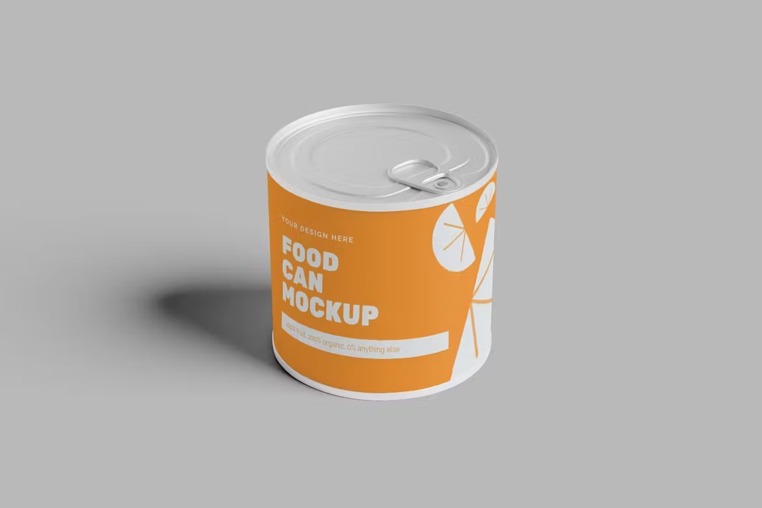 5841 高质量食品罐模型样机-Food Can Mockup