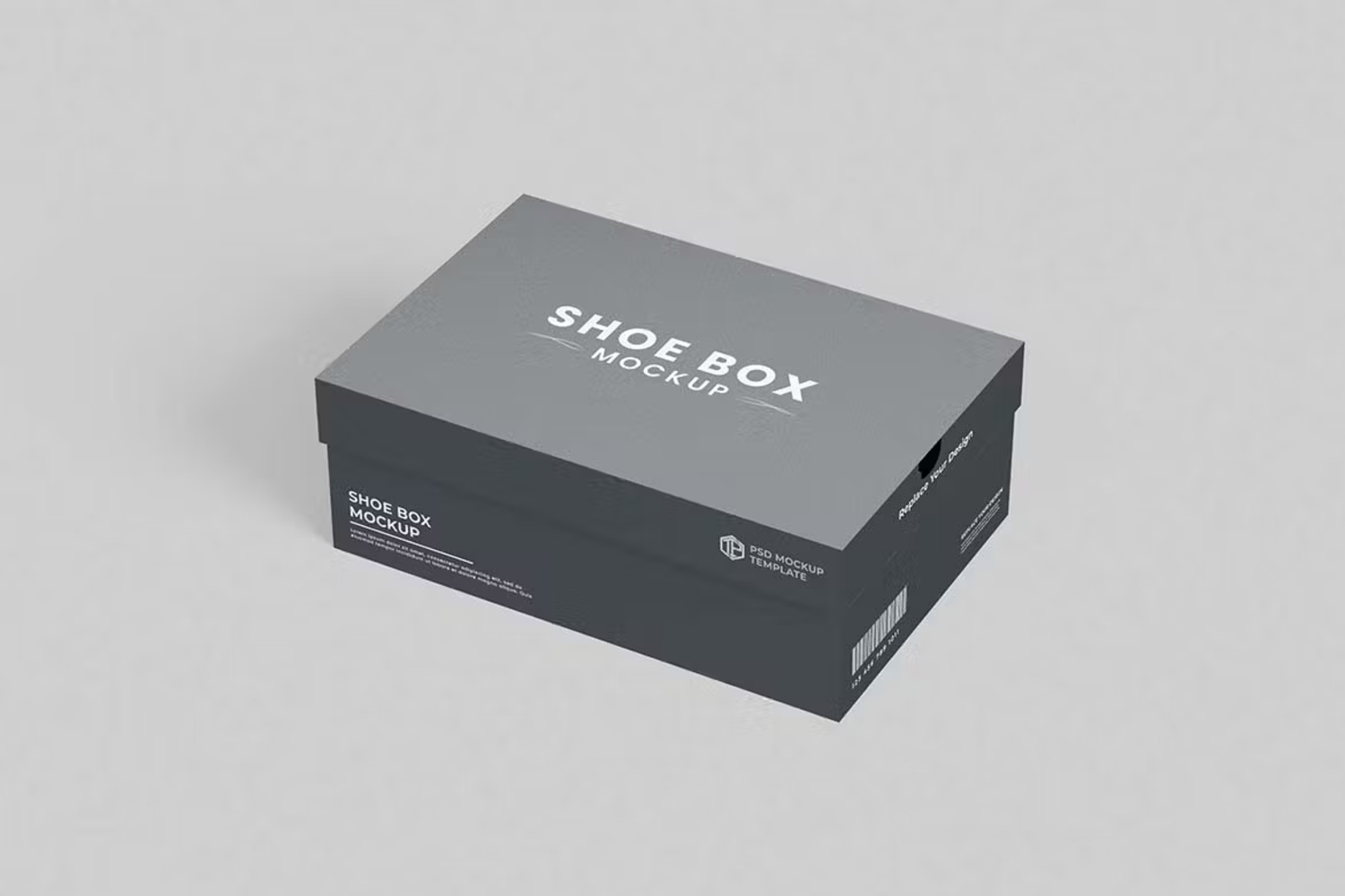 5846 鞋盒模型设计展示PSD样机-Shoe Box Mock Up