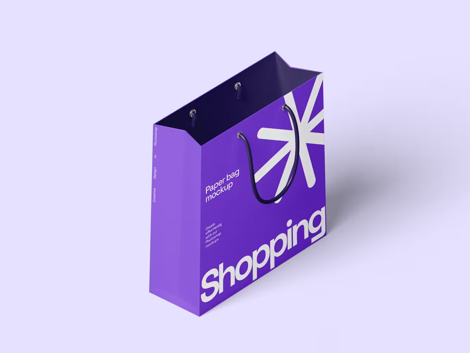 5848 模拟包装袋PSD样机-Shopping Bag Mockup