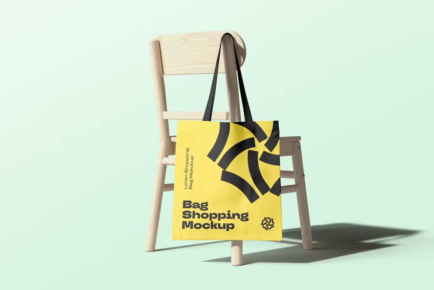 5851 多彩购物袋模型展示设计PSD样机-Shopping Bag Mock-up