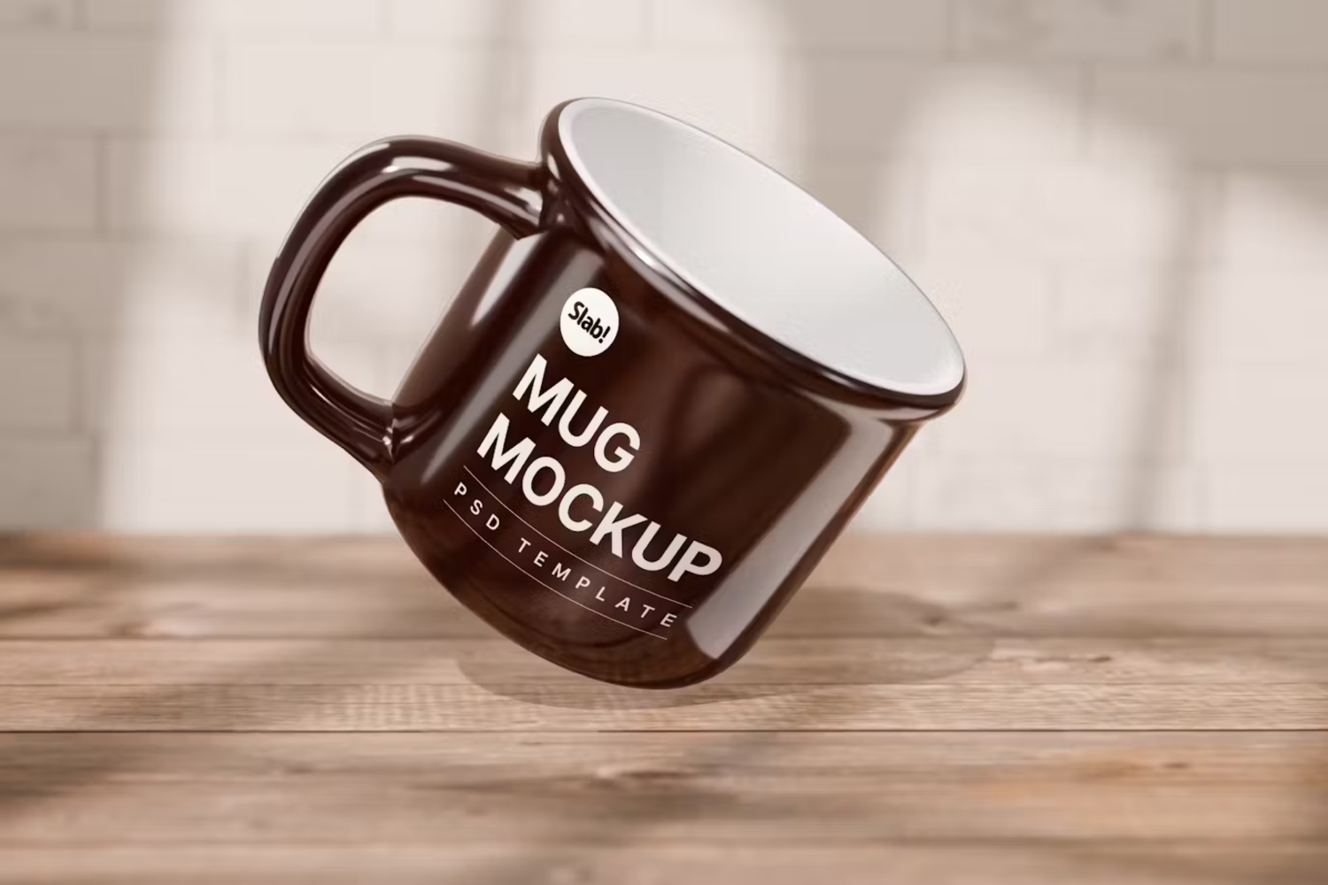 5862 高清瓷釉杯模型样机-Enamel Mug Mockup