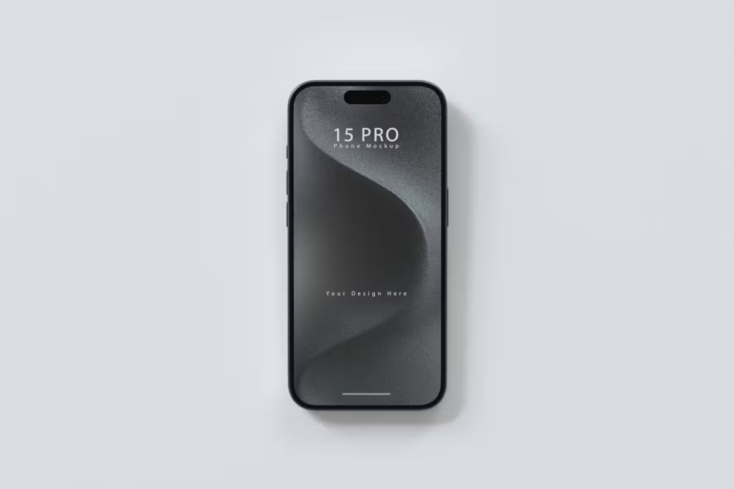 5864 智能苹果15 Pro手机PS模板展示样机-iPhone 15 Pro Mockup