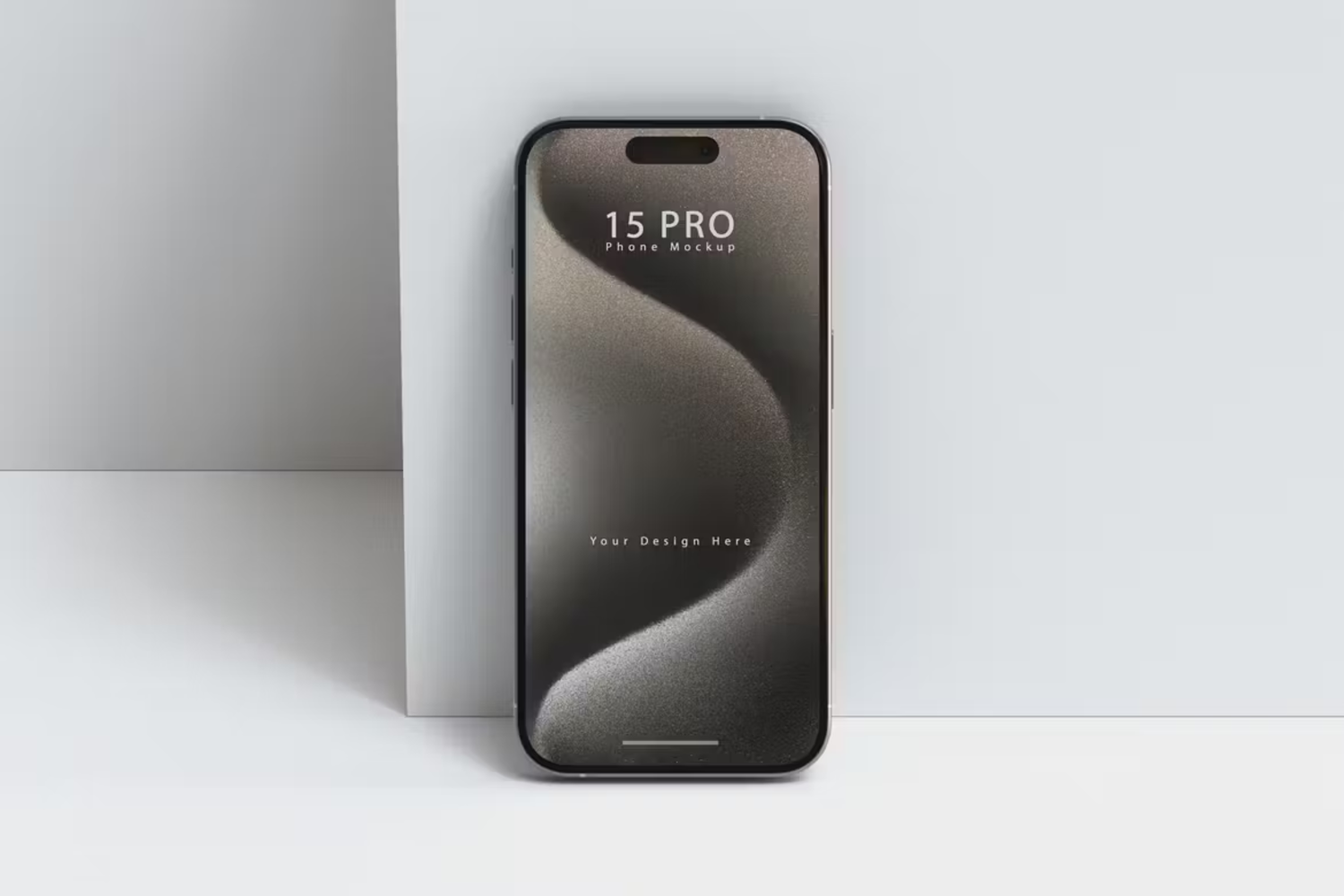 5864 智能苹果15 Pro手机PS模板展示样机-iPhone 15 Pro Mockup