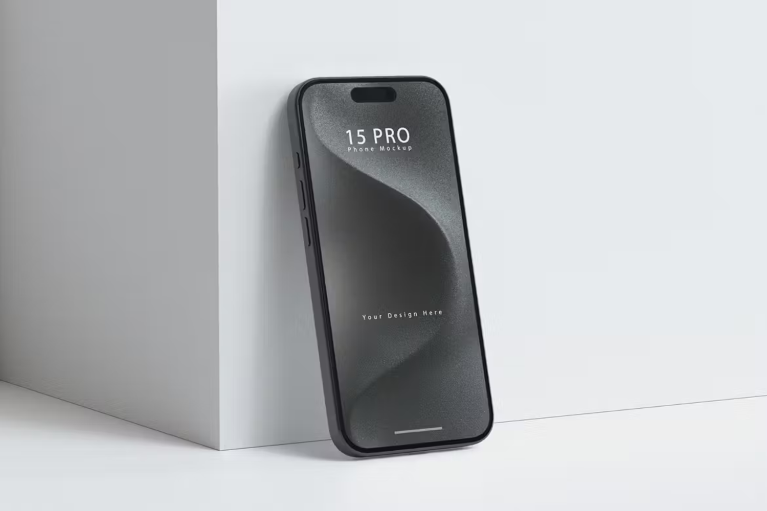 5864 智能苹果15 Pro手机PS模板展示样机-iPhone 15 Pro Mockup