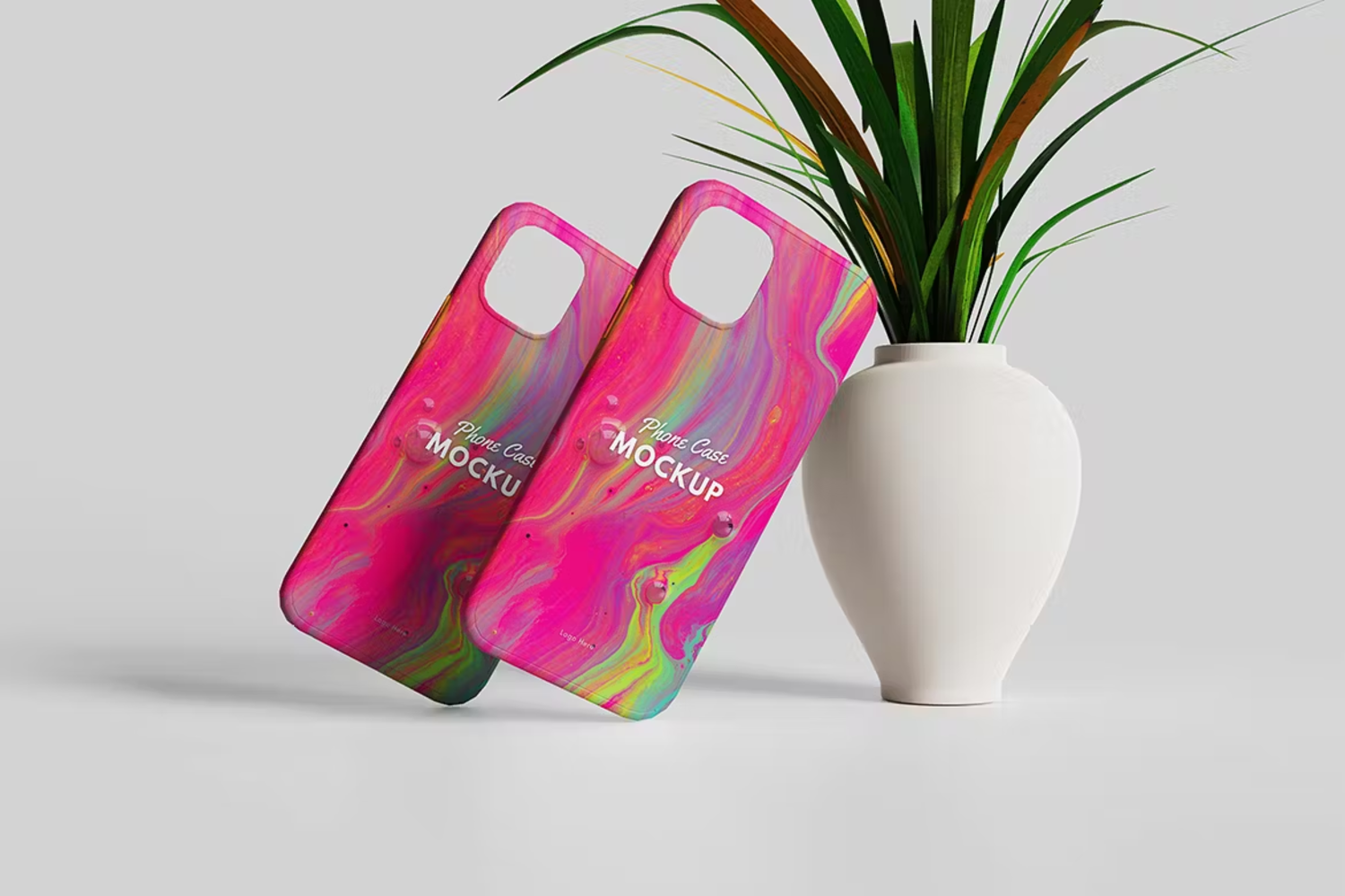 5865 精美苹果手机壳模板样机-iPhone case Mockup