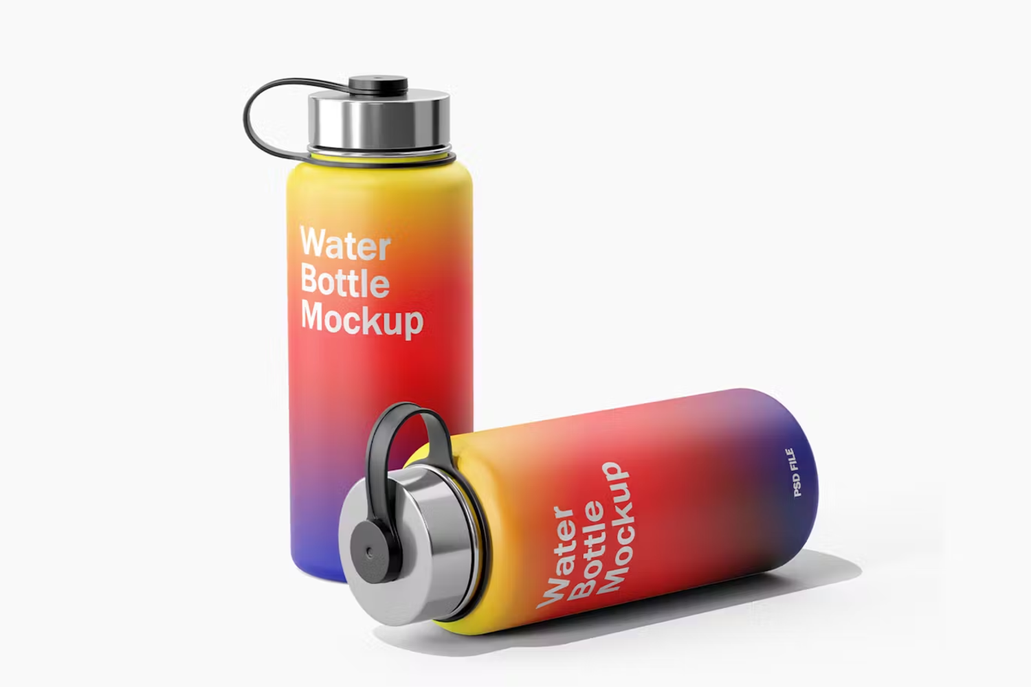 5875 高清水瓶模型样机-Aquaflask Water Bottle Mockup Vol.2