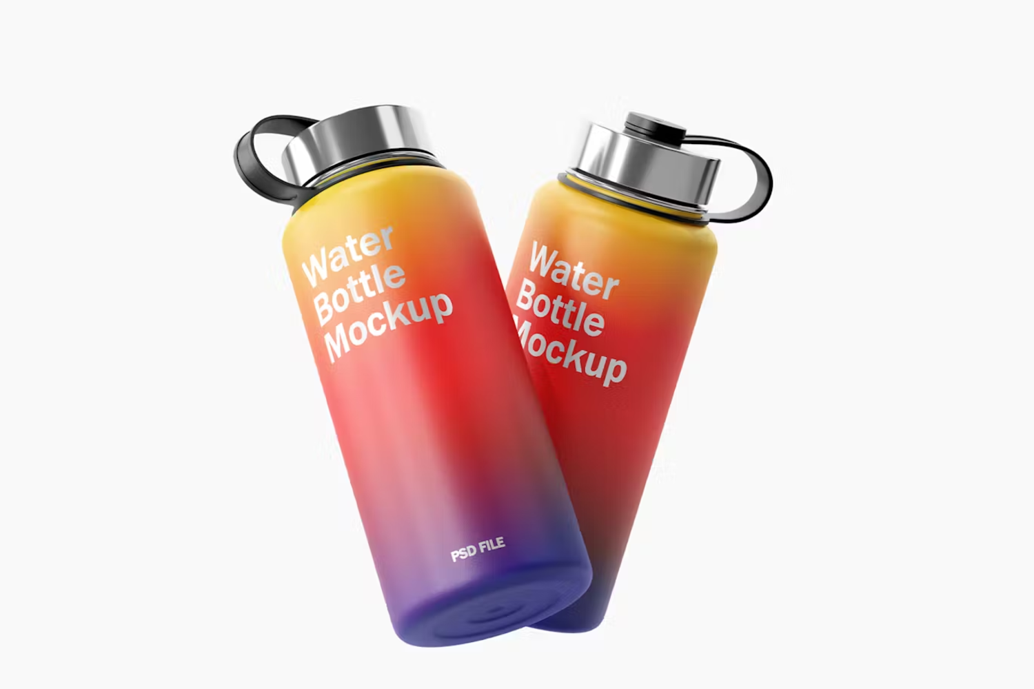 5875 高清水瓶模型样机-Aquaflask Water Bottle Mockup Vol.2