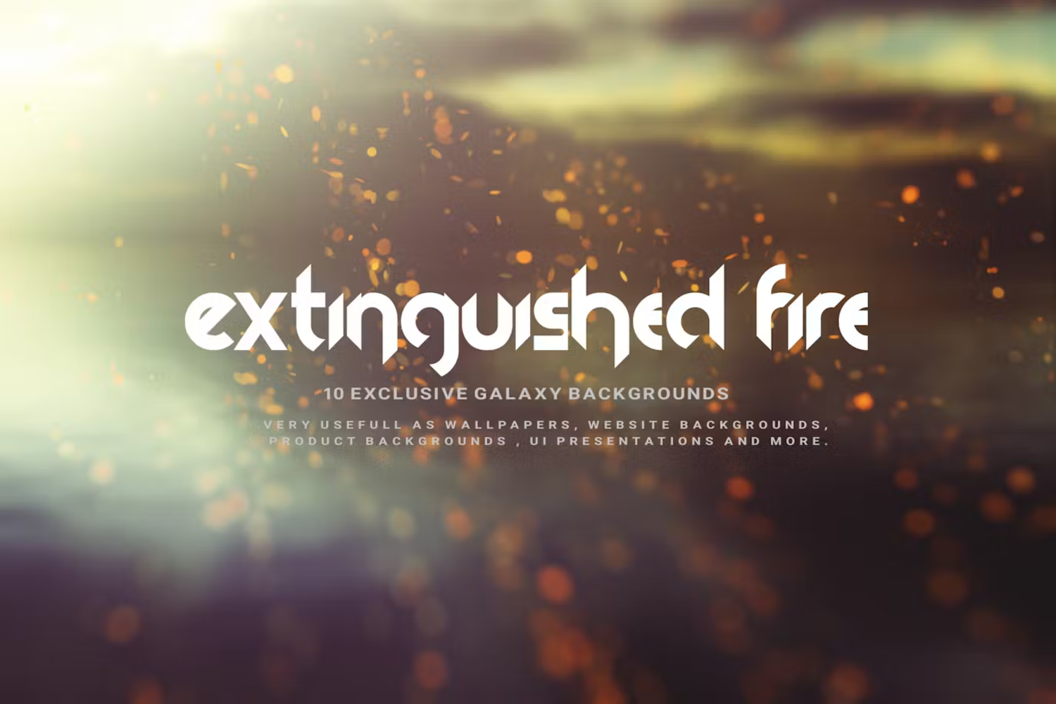 6002 熄灭的火焰背景素材-Extinguished Fire Backgrounds