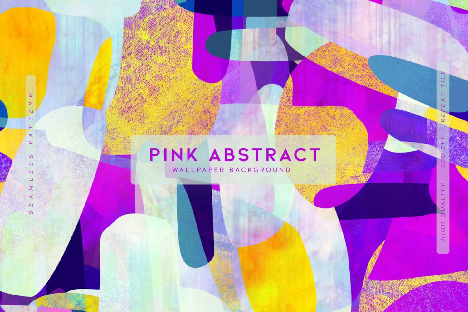 6074 高清质量创意粉红色背景设计素材-Pink Abstract