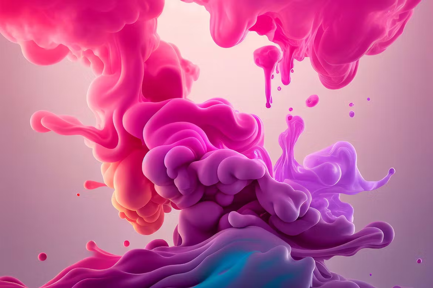 6087 墨水流动抽象纹理设计背景素材-Ink Drop Fluid Motion in Water Backgrounds