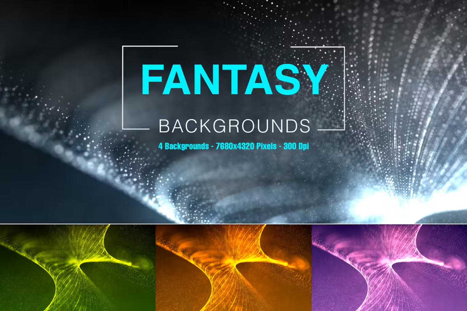 6098 创意梦幻背景设计素材-Fantasy Backgrounds