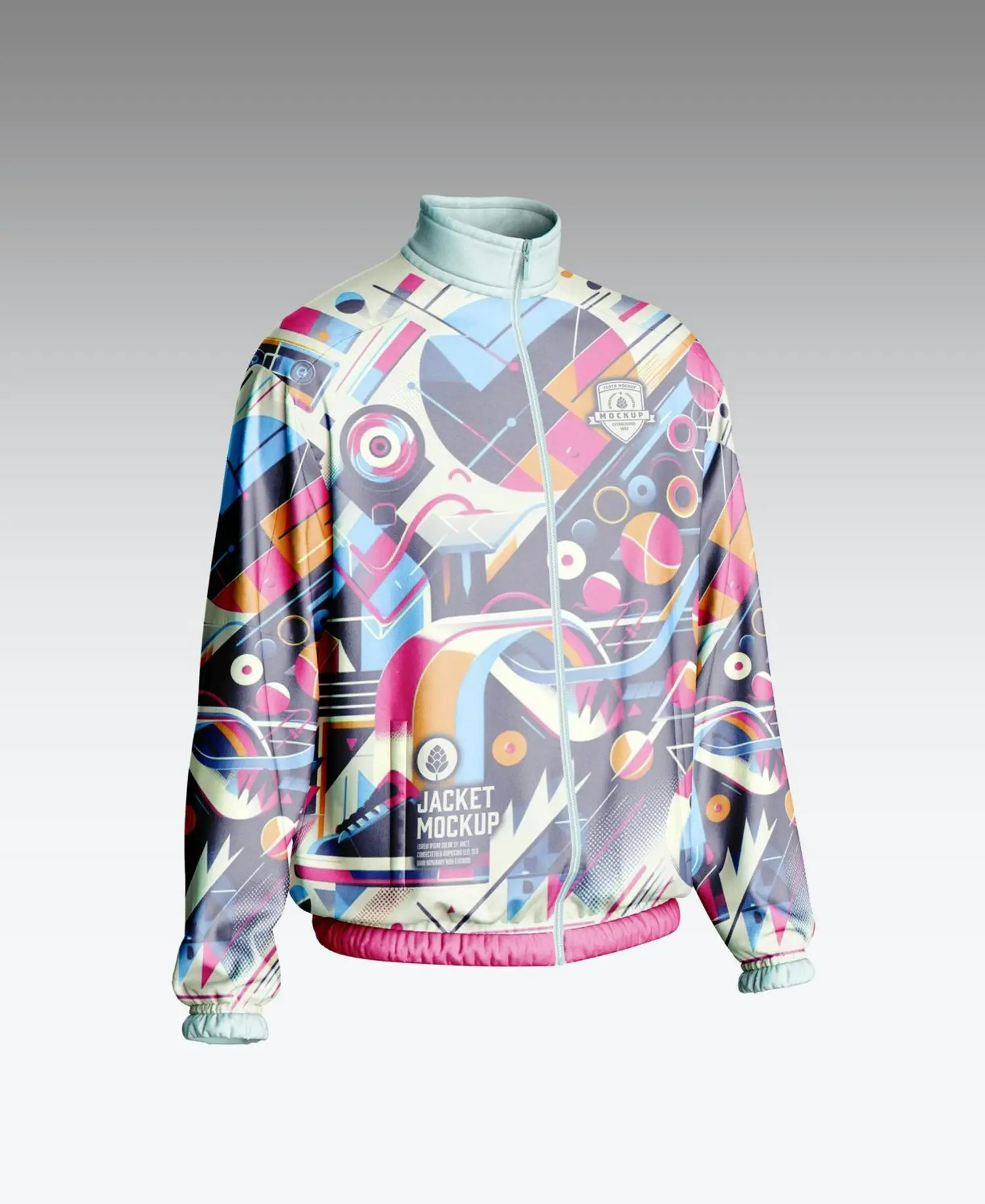 6172 炫酷时尚创意设计运动夹克样机-sport-jacket-mockup