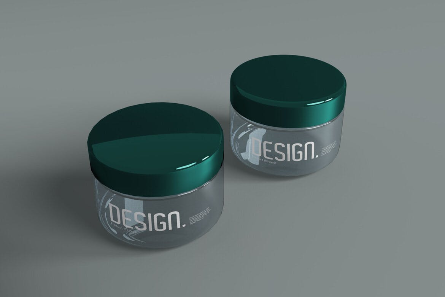 6173 创意展示化妆品罐样机-cosmetic-jar-mockup